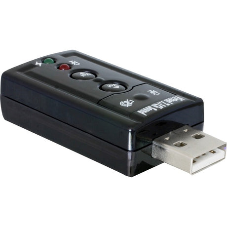 Delock usb sound adapter 7.1 geluidskaart (zwart, retail)