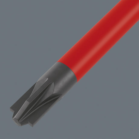 Wera kraftform kompakt vde 16 torque extra slim 1 tool finder schroevendraaier (rood geel, 16‑delig)