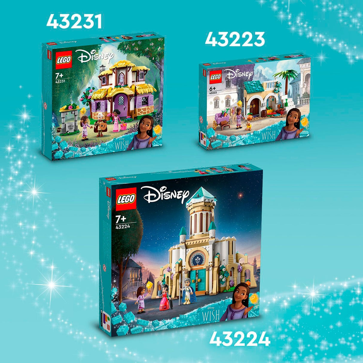 Lego disney princess 43231 asha's huisje