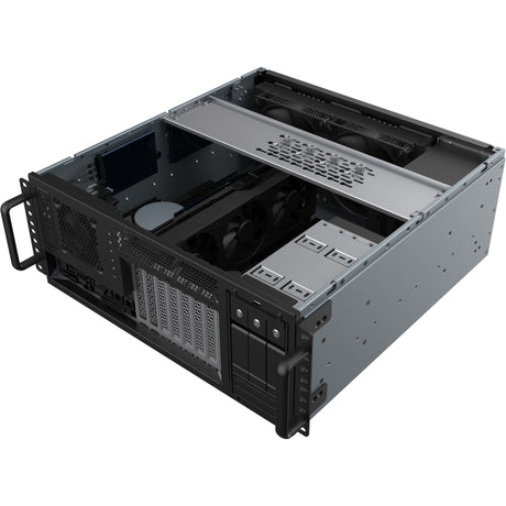 Silverstone rm46-502-i rack behuizing (zwart)