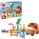 Lego bluey 11202 bluey's autorit naar het strand
