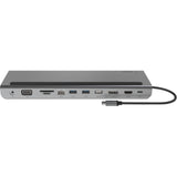Belkin connect 11-in-1 usb-c hub dockingstation (zilver zwart)