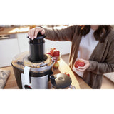 Bosch sapcentrifuge vitajuice 4 1000 w (zilver zwart)