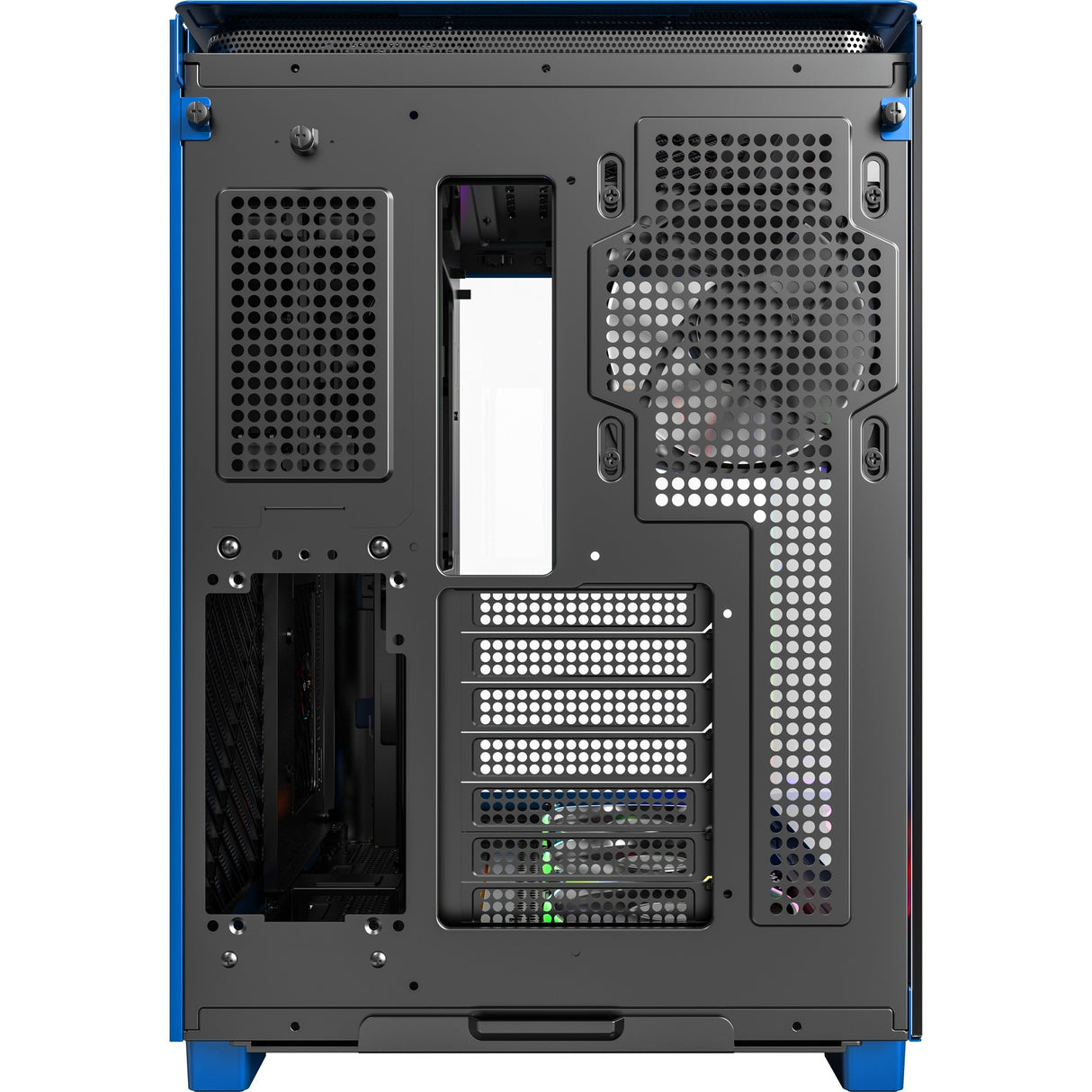 Montech king 95 pro midi tower behuizing (blauw | 2x usb-a | 1x usb-c | rgb | tempered glass)