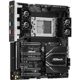 Asrock trx50 ws socket str5 moederbord (zwart, raid, 2,5gb-lan, wlan, bt, sound, atx)
