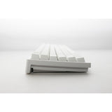 Ducky zero 6108 pure white rgb mechanisch gaming toetsenbord (wit, us lay-out (qwerty), cherry mx2a red, 100%, rgb leds, double-shot pbt, hot swap, 2.4ghz | bluetooth | usb-c)