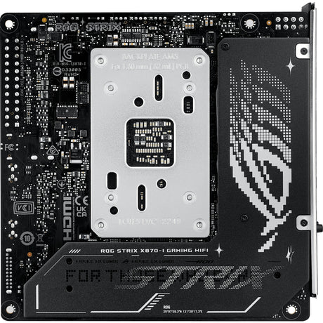 Asus rog strix x870-i gaming wifi socket am5 moederbord (raid, 2,5gb-lan, wi-fi 7, bt, sound, mini-itx)