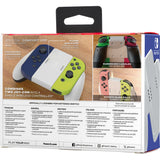 Powera joy-con comfort grip for nintendo switch - white bevestiging (wit)