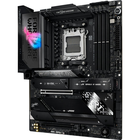 Asus rog strix x870e-e gaming wifi socket am5 moederbord (5 gb-lan, wi-fi 7, bt, sound, atx)