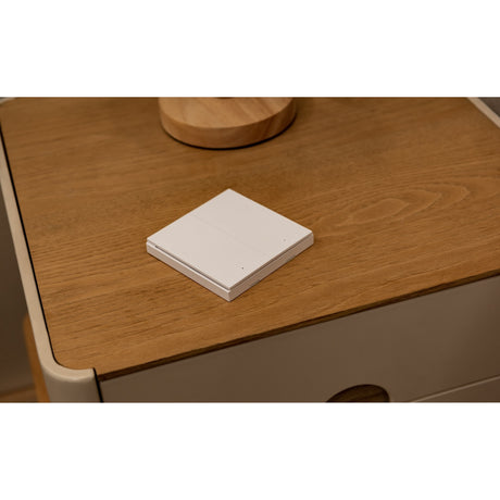 Aqara wireless remote switch h1 (double) knop (wit)