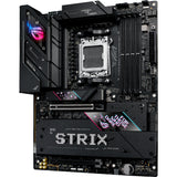 Asus rog strix b850-e gaming wifi socket am5 moederbord (zwart, raid, 5gb-lan, wi-fi 7, bt, sound, atx)