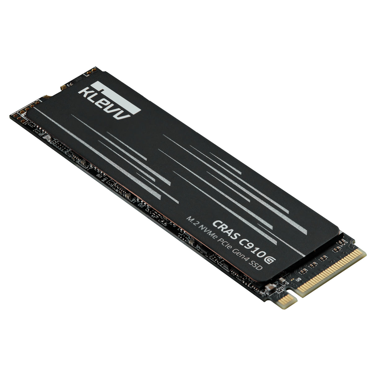 Klevv cras c910g 2 tb ssd (zwart, k02tbm2sp0-10g, pcie gen 4.0 x4, nvme 2.0)