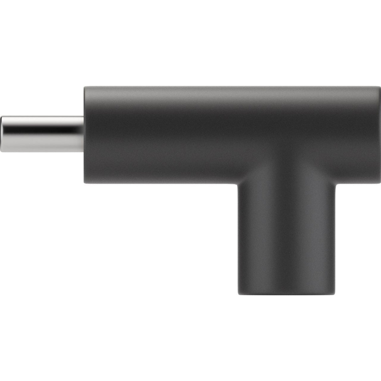 Goobay usb-c (male) naar usb-c (female) 90° adapter (zwart)
