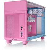 Thermaltake tr100 bubble pink mini tower behuizing (pink | 2x usb-a | 1x usb-c)
