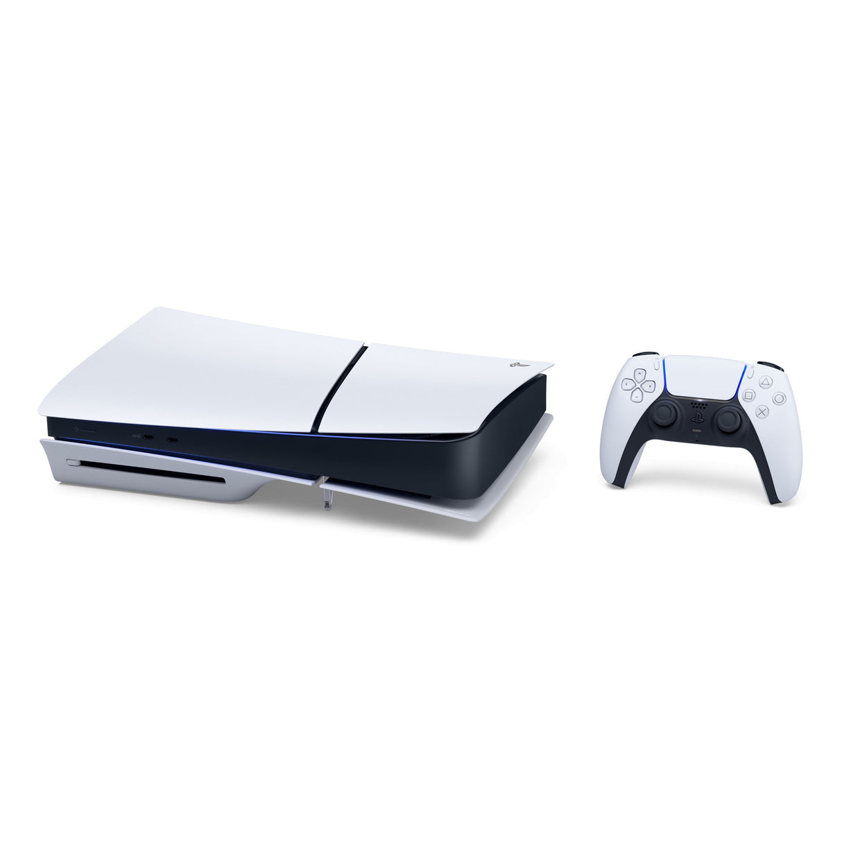 Sony playstation 5 (slim) - 1 tb - fortnite flowering chaos bundel spelconsole (wit zwart)