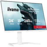 Iiyama g-master red eagle gb2471hsu-w1 23.8 gaming monitor (wit (mat), 2x hdmi, displayport, usb-a, usb-c, 240 hz)