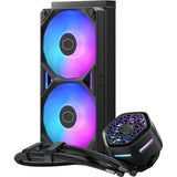 Cooler master masterliquid 240 atmos ii vrm fan argb waterkoeling (zwart)