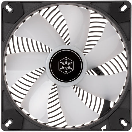 Silverstone air penetrator 140i argb case fan (zwart, 139 x 139 x 25 mm, pwm)
