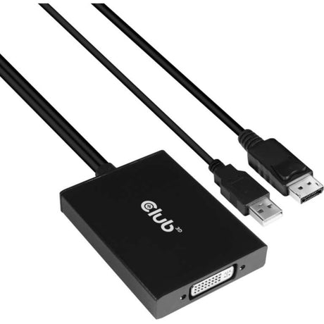 Club 3d actieve displayport naar dual link dvi-d adapter (zwart)