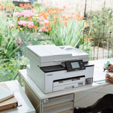 Canon maxify gx2051 all-in-one inkjetprinter met faxfunctie (wit, printen, kopiëren, scannen, faxen, wi-fi)