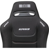 Next level racing ers3 elite reclining seat - fabric simaero mesh edition racestoel (zwart)
