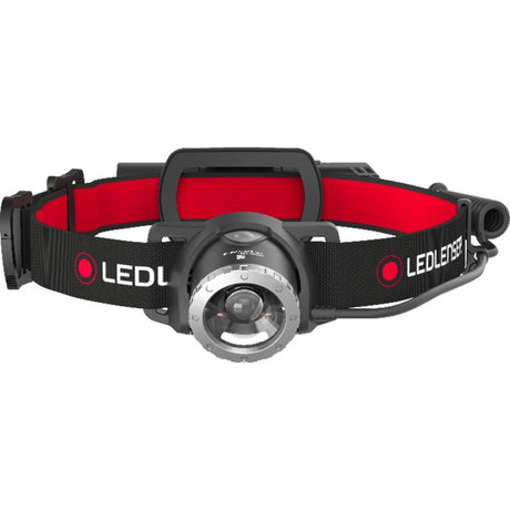 Ledlenser hoofdlamp h8r led verlichting (zwart rood, 600 lm, 6000 - 8000k)