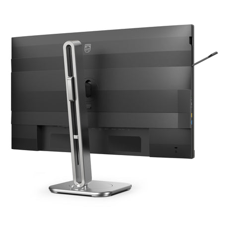 Philips 27b2g5601 27 monitor (zilver zwart, hdmi, displayport, usb, lan, audio)