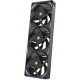Nzxt f360x rgb case fans (zwart, 3 stuks, 360 x 120 x 30 mm, pwm)