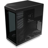 Hyte y70 touch infinite midi tower behuizing (zwart | 2x usb-a | 1x usb-c | tempered glass)