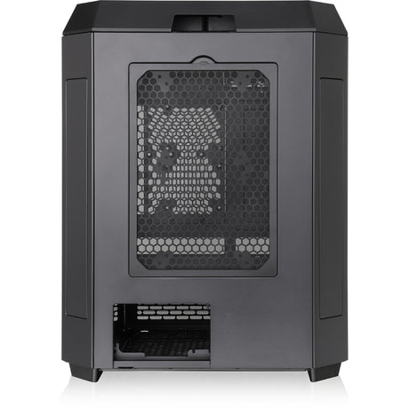 Thermaltake the tower 600 midi tower behuizing (zwart | 4x usb-a | 1x usb-c | tempered glass)
