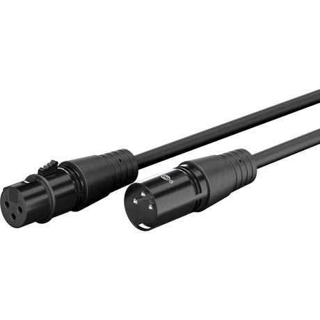 Goobay xlr-aansluitkabel (zwart, 15 meter)