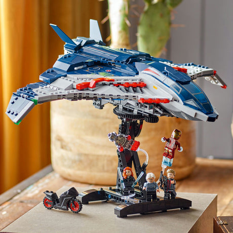 Lego marvel - avengers: age of ultron quinjet constructiespeelgoed (76325)