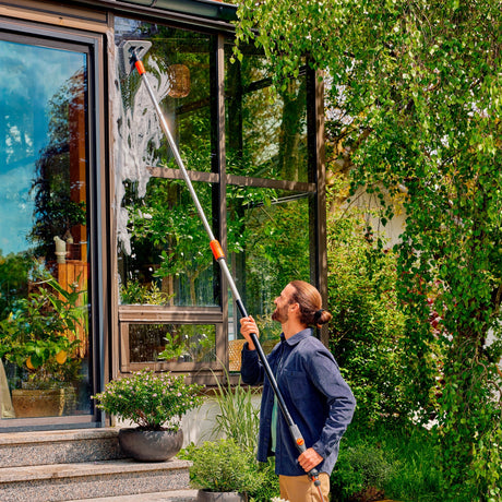 Gardena cleansystem telescopische steel m - xl, voor verder afgelegen plekken (18804-20)