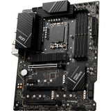 Msi pro z790-p wifi socket 1700 moederbord (zwart, raid, 2.5 gb-lan, wi-fi 6e, bt, sound, atx)