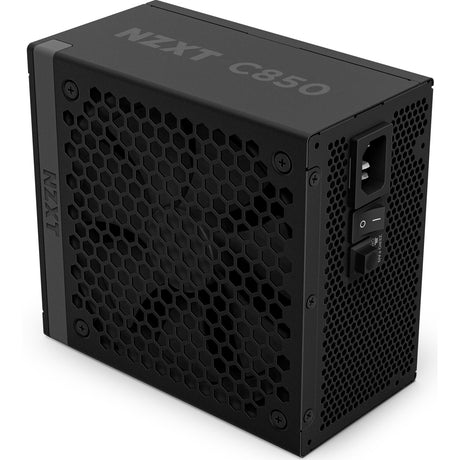 Nzxt c850 gold atx 3.1 modulaire 850 watt voeding (zwart, 1x 12v-2x6, 3x pcie)