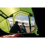 Coleman darwin 3 plus koepeltent (donkergroen lichtgroen, met voorbouw, model 2025)