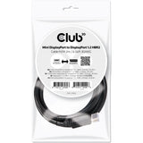 Club 3d mini-displayport naar displayport 1.2 kabel (zwart, 2 meter)