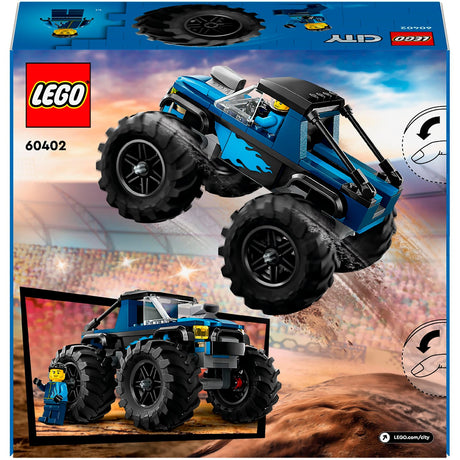 Lego city blauwe monstertruck - 60402