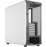 Fractal design north xl rc chalk white tg clear midi tower behuizing (wit houtkleur | 2x usb-a | 1x usb-c | tempered glass)