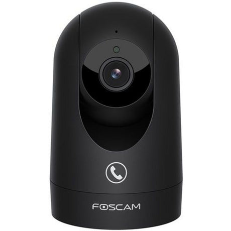 Foscam r8m ultra hd, dual-band wifi 6 beveiligingscamera (zwart)