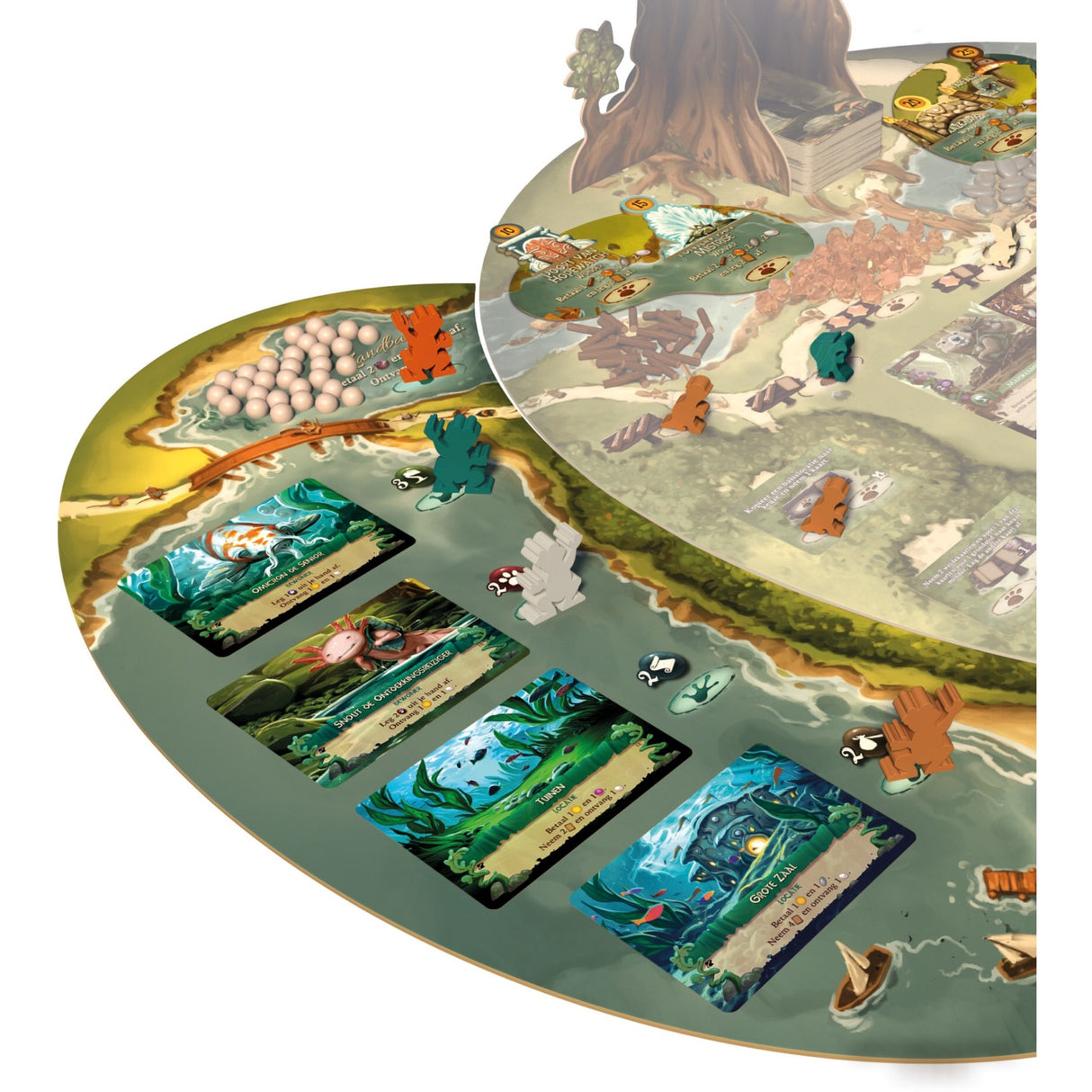 White goblin games everdell: pearlbrook bordspel (nederlands, uitbreiding, 1 - 4 spelers, 60 minuten, vanaf 10 jaar)