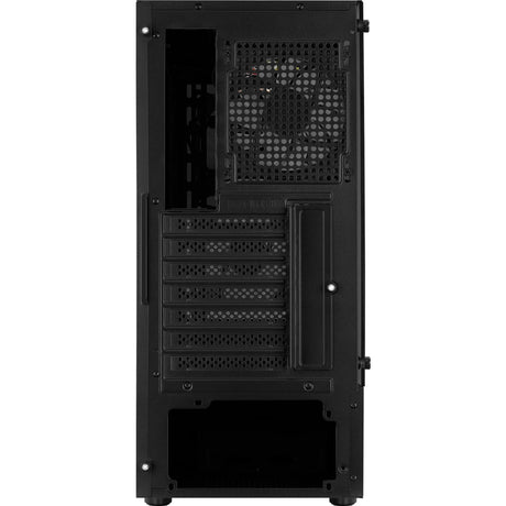 Aerocool quantum mesh v3 midi tower behuizing (zwart grijs | 3x usb-a | rgb | window)