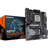 Gigabyte x870 gaming wifi6 socket am5 moederbord (zwart grijs, raid, 2.5gb-lan, wi-fi 6, bt, sound, atx)