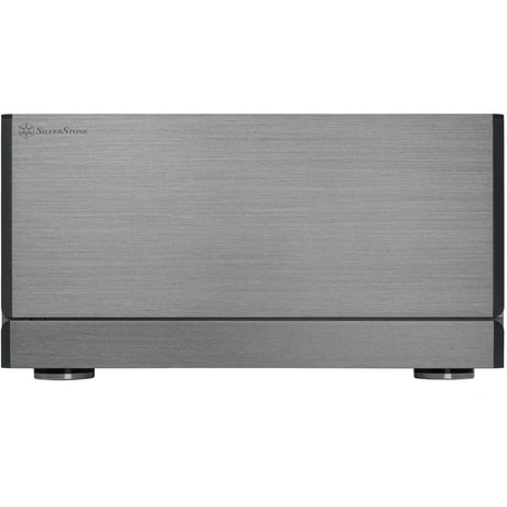 Silverstone crown 04 htpc behuizing (donkergrijs | 4x usb-a | 1x usb-c)