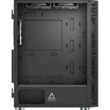Montech x3 mesh midi tower behuizing (zwart | 3x usb-a | rgb | tempered glass)
