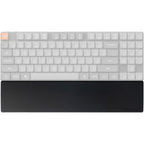 Keychron silicone palm rest voor k1 se k1 pro k1 max k13 pro k13 max k1 v6 polssteun (zwart, low profile)