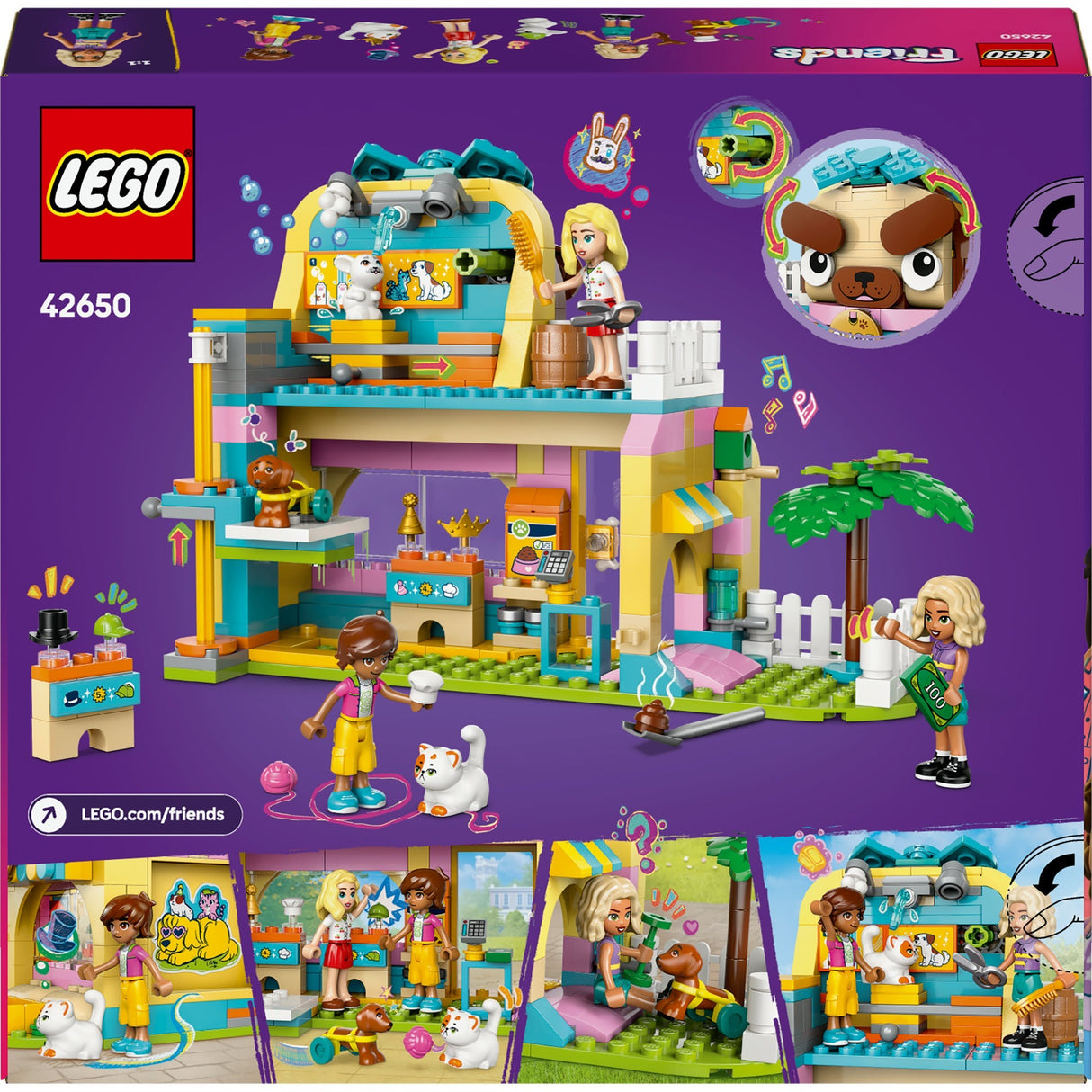 Lego friends winkel met dierenaccessoires - 42650