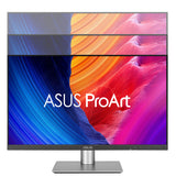 Asus proart display pa278cgrv 27 monitor (zilver zwart, hdmi, 2x displayport, 3x usb-a, 2x usb-c)