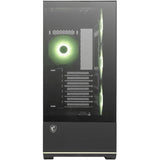 Msi mag pano 110r pz midi tower behuizing (zwart | 2x usb-a | 1x usb-c | tempered glass)