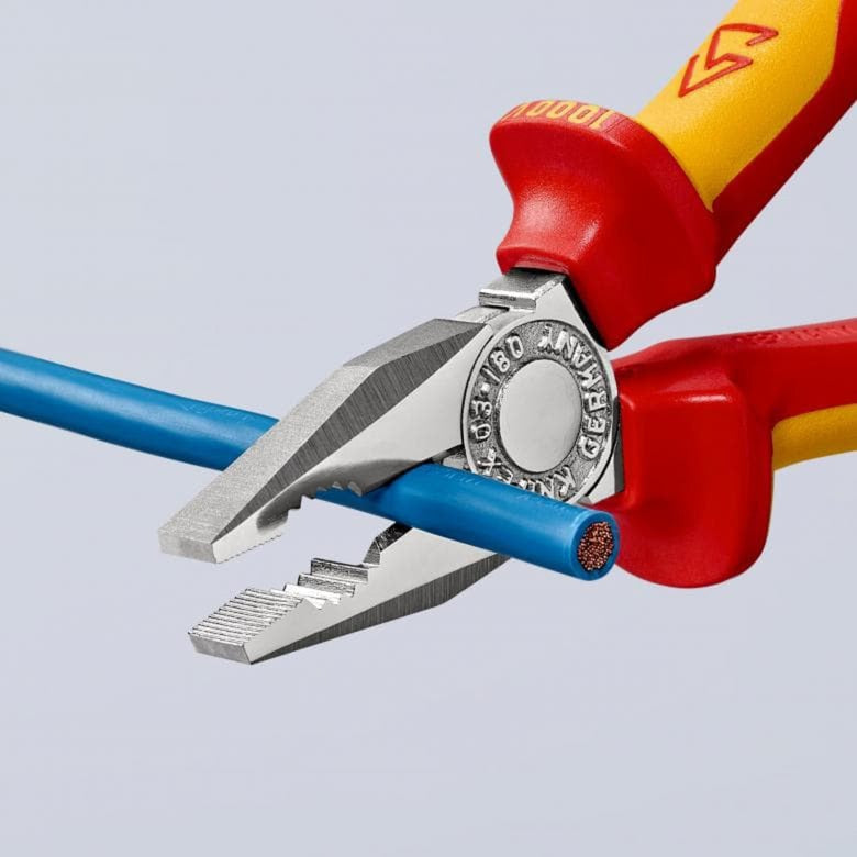 Knipex 03 06 160 combitang verchroomd comfort vde 160mm